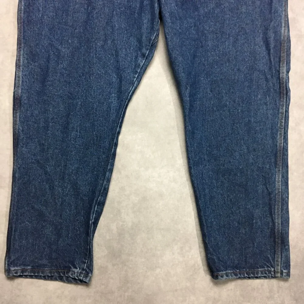 Wrangler FR Mens Flame Resistant Blue‎ Jeans size 46x30 Work Denim Trades Pants
